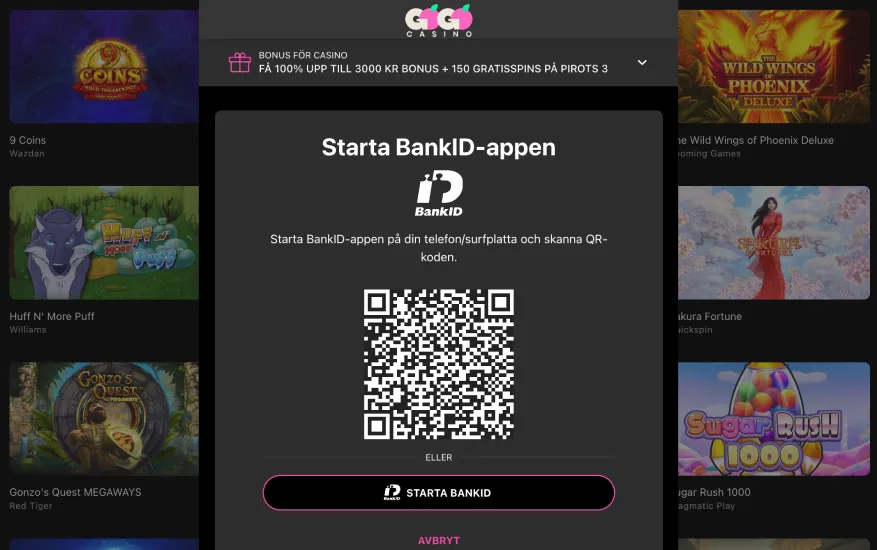 Hur man registrerar sig på GoGoCasino